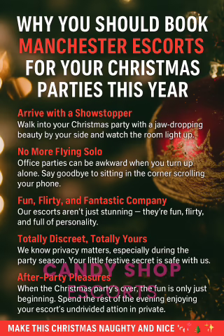 Christmas Parties With Candy Shop Escorts